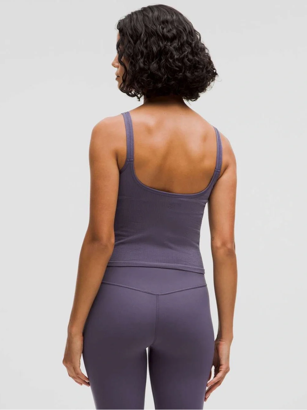 Lululemon Ebb to Street Scoop-Neck Cropped Tank Top
